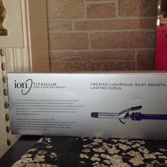 Ion Titanium Pro Curling Iron 1 Inch - Picture 3 of 7